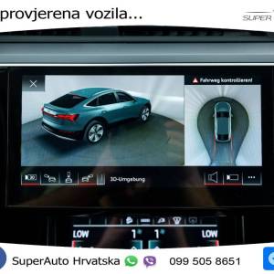 Audi e-tron SB 55 95 kWh quattro Advanced 408 KS, ZRAČNI+MATRIX+ACC+GR SJED+360