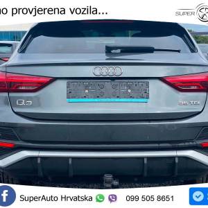 Audi Q3 SB 2.0 TDI Aut. 3x S line 150 KS, ACC+KAM+KEY+GR SJED+VIRT+LANE