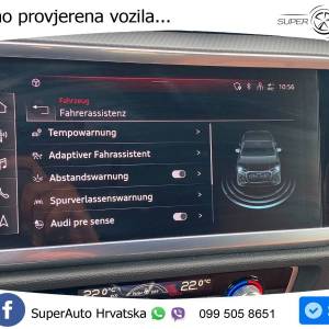 Audi Q3 SB 2.0 TDI Aut. 3x S line 150 KS, ACC+KAM+KEY+GR SJED+VIRT+LANE