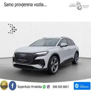 Audi Q4 e-tron 45 quattro Aut. S line 265 KS, PANO+KAM+ACC+GR SJED+VIRT+LANE
