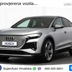 Audi Q4 e-tron SB 45 quattro 2xS line 265 KS, ACC+KAM+HEAD+VIRT+NAVI