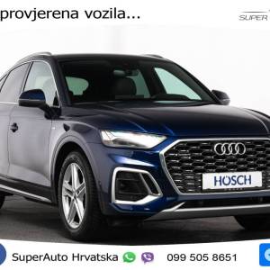 Audi Q5 SB 50 TFSIe quattro S tronic 2xS line 299 KS, ZRAČNI+360+GR SJED+VIRT