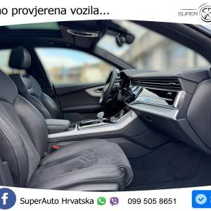 Audi Q8 45 TDI quattro Aut. 2xS line 231 KS, ZRAČNI+ACC+360+GR SJED+PANO+VIRT