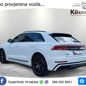 Audi Q8 45 TDI quattro Aut. 2xS line 231 KS, ZRAČNI+ACC+360+GR SJED+PANO+VIRT