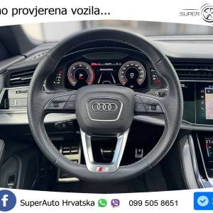 Audi Q8 45 TDI quattro Aut. 2xS line 231 KS, ZRAČNI+ACC+360+GR SJED+PANO+VIRT