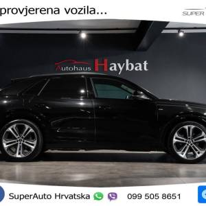 Audi Q8 50 TDI quattro Aut. S line 286 KS, ZRAČNI+ACC+KAM+GR SJED+HEAD+PANO