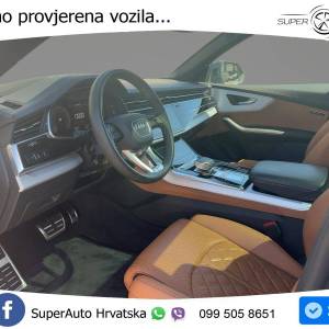 Audi Q8 50 TDI quattro Aut. S line 286 KS, ZRAČNI+ACC+360+GR SJED+HEAD+PANO