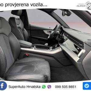 Audi Q8 50 TDI quattro Aut. S line 286 KS, ZRAČNI+LED+GR SJED+VIRT