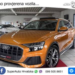 Audi Q8 50 TDI quattro Aut. 286 KS, ZRAČNI+ACC+KAM+GR SJED+PANO+VIRT