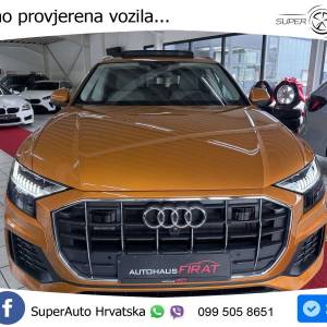 Audi Q8 50 TDI quattro Aut. 286 KS, ZRAČNI+ACC+KAM+GR SJED+PANO+VIRT