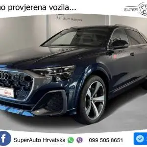 Audi Q8 50 TDI quattro Aut. S line 286 KS, LED+KAM+GR SJED+HEAD+PANO