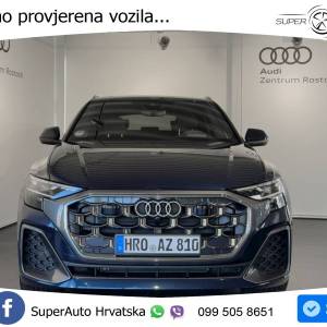 Audi Q8 50 TDI quattro Aut. S line 286 KS, LED+KAM+GR SJED+HEAD+PANO