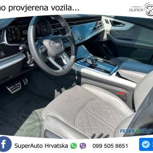 Audi Q8 50 TDI quattro Aut. S line 286 KS, PANO+ZRAČ+360+GR SJED+ACC+HEAD+LANE