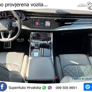 Audi Q8 50 TDI quattro Aut. S line 286 KS, PANO+ZRAČ+360+GR SJED+ACC+HEAD+LANE