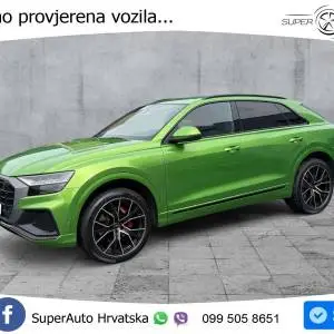Audi Q8 50 TDI quattro Aut. 3xS line 286 KS, ZRAČ+KAM+ACC+GR SJED+HEAD+KEY+LANE