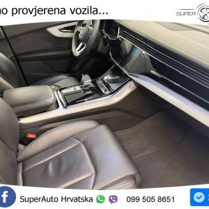 Audi Q8 50 TDI quattro Aut. 3xS line 286 KS, ZRAČ+KAM+ACC+GR SJED+HEAD+KEY+LANE