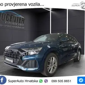 Audi Q8 50 TDI quattro Aut. S Line 286 KS, PANO+KAM+ACC+GR SJED+KEY+VIRT+LANE