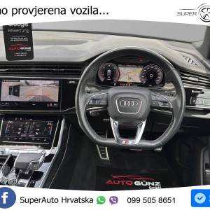 Audi Q8 50 TDI quattro Aut. S Line 286 KS !VOLAN DESNO!, 360+ACC+GR SJED+KEY