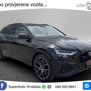 Audi Q8 50 TDI quattro Aut. S Line 286 KS !VOLAN DESNO!, 360+ACC+GR SJED+KEY