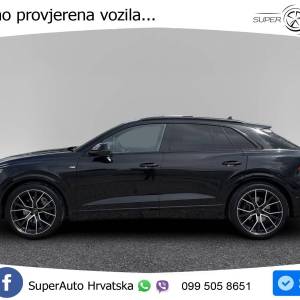 Audi Q8 50 TDI quattro Aut. S Line 286 KS !VOLAN DESNO!, 360+ACC+GR SJED+KEY