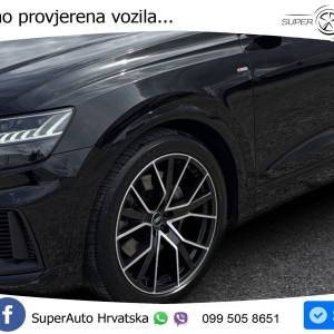 Audi Q8 50 TDI quattro Aut. S Line 286 KS !VOLAN DESNO!, 360+ACC+GR SJED+KEY