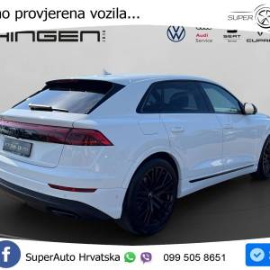 Audi Q8 50 TDI quattro Aut. S line 286 KS, ZRAČ+360+KEY+GR SJED+VIRT+LANE