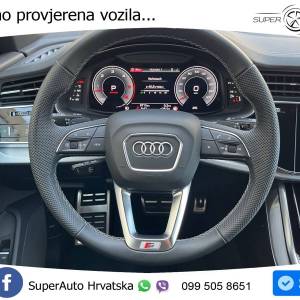 Audi Q8 50 TDI quattro Aut. S line 286 KS, ZRAČ+360+KEY+GR SJED+VIRT+LANE