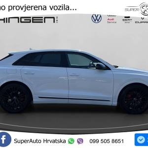 Audi Q8 50 TDI quattro Aut. S line 286 KS, ZRAČ+360+KEY+GR SJED+VIRT+LANE