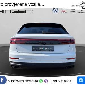 Audi Q8 50 TDI quattro Aut. S line 286 KS, ZRAČ+360+KEY+GR SJED+VIRT+LANE