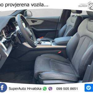 Audi Q8 50 TDI quattro Aut. S line 286 KS, ZRAČ+360+KEY+GR SJED+VIRT+LANE