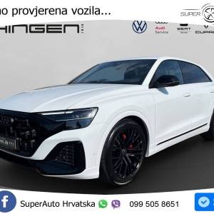 Audi Q8 50 TDI quattro Aut. S line 286 KS, ZRAČ+360+KEY+GR SJED+VIRT+LANE