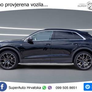 Audi Q8 50 TDI quattro Aut. S line 286 KS, PANO+ZRAČ+360+GR SJED+ACC+KEY+LANE
