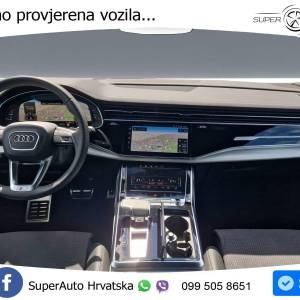 Audi Q8 50 TDI quattro Aut. S line 286 KS, PANO+ZRAČ+360+GR SJED+ACC+KEY+LANE