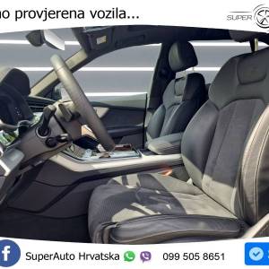 Audi Q8 50 TDI quattro Aut. S line 286 KS, PANO+ZRAČ+360+GR SJED+ACC+KEY+LANE