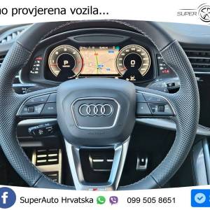 Audi Q8 50 TDI V6 quattro Aut. S line 286 KS, ZRAČNI+ACC+360+GR SJED+HEAD+ASIST