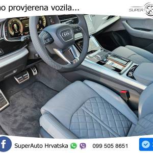 Audi Q8 50 TDI V6 quattro Aut. S line 286 KS, ZRAČNI+ACC+360+GR SJED+HEAD+ASIST