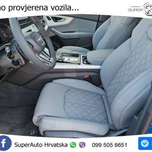 Audi Q8 50 TDI V6 quattro Aut. S line 286 KS, ZRAČNI+ACC+360+GR SJED+HEAD+ASIST