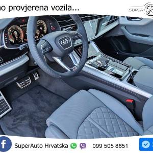 Audi Q8 50 TDI V6 quattro Aut. S line 286 KS, ZRAČNI+ACC+360+GR SJED+HEAD+ASIST