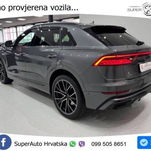 Audi Q8 55 TFSI quattro Aut. S line 340 KS, ZRAČNI+ACC+360+GR SJED+HEAD+PANO