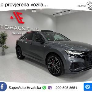 Audi Q8 55 TFSI quattro Aut. S line 340 KS, ZRAČNI+ACC+360+GR SJED+HEAD+PANO