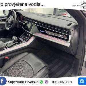 Audi Q8 55 TFSI quattro Aut. S line 340 KS, ZRAČNI+ACC+360+GR SJED+HEAD+PANO