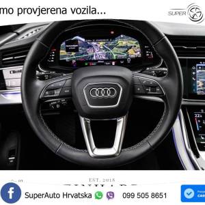 Audi Q8 55 TFSI quattro Aut. S line 340 KS, ZRAČNI+ACC+360+GR SJED+HEAD+PANO