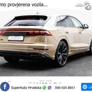 Audi Q8 55 TFSI quattro Aut. S line 340 KS, ZRAČNI+ACC+360+GR SJED+HEAD+PANO