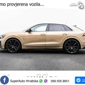 Audi Q8 55 TFSI quattro Aut. S line 340 KS, ZRAČNI+ACC+360+GR SJED+HEAD+PANO