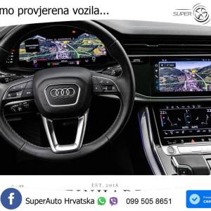 Audi Q8 55 TFSI quattro Aut. S line 340 KS, ZRAČNI+ACC+360+GR SJED+HEAD+PANO