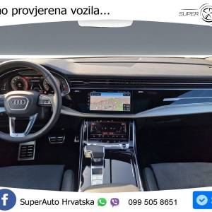 Audi Q8 55 TFSI quattro Aut. S line 340 KS, ZRAČNI+ACC+360+GR SJED+PANO+VIRT