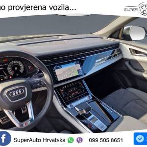 Audi Q8 55 TFSI quattro Aut. S line 340 KS, ZRAČNI+ACC+360+GR SJED+PANO+VIRT