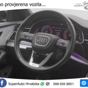 Audi Q8 55 TFSI quattro Aut. 2x S line 340 KS, ZRAČNI+ACC+360+GR SJED+PANO+VIRT