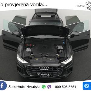 Audi Q8 55 TFSI quattro Aut. 2x S line 340 KS, ZRAČNI+ACC+360+GR SJED+PANO+VIRT