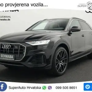 Audi Q8 55 TFSI quattro Aut. 2x S line 340 KS, ZRAČNI+ACC+360+GR SJED+PANO+VIRT